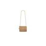 SUNSET MEDIUM CHAIN BAG IN SMOOTH LEATHER SUNSET MEDIUM CHAIN BAG IN SMOOTH LEATHER