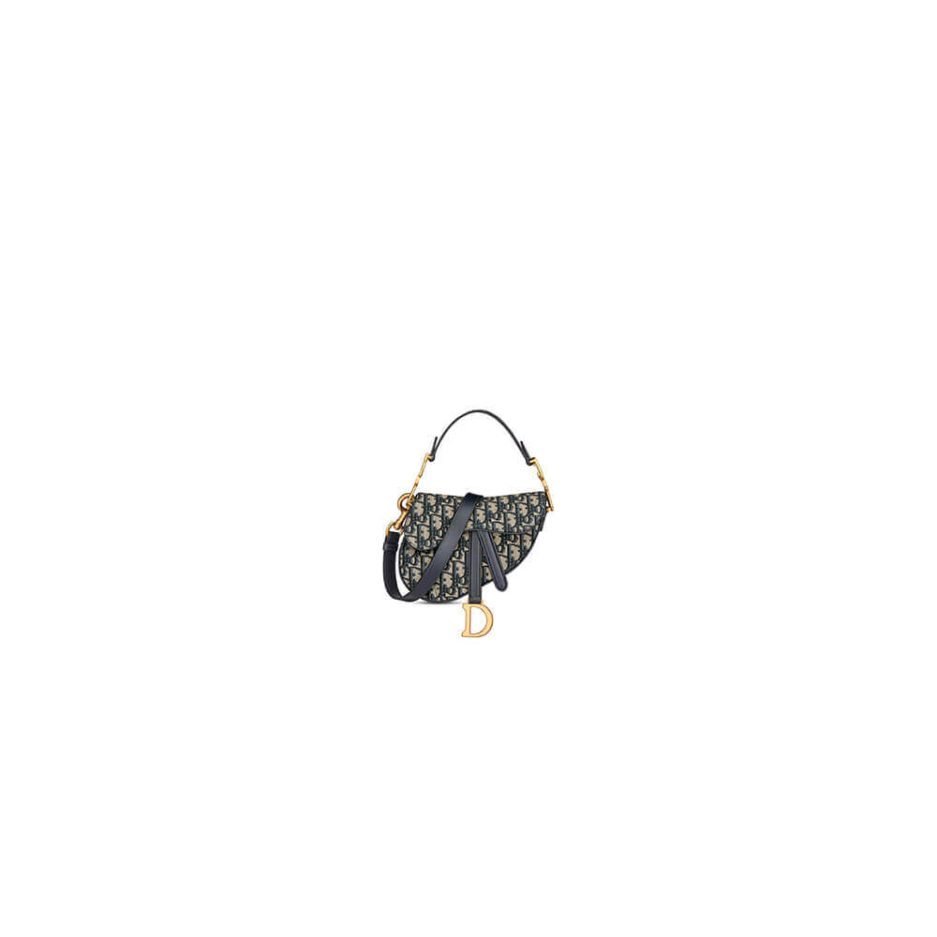1-3-5.jpg DIOR Mini Saddle Bag with Strap - 图片 1