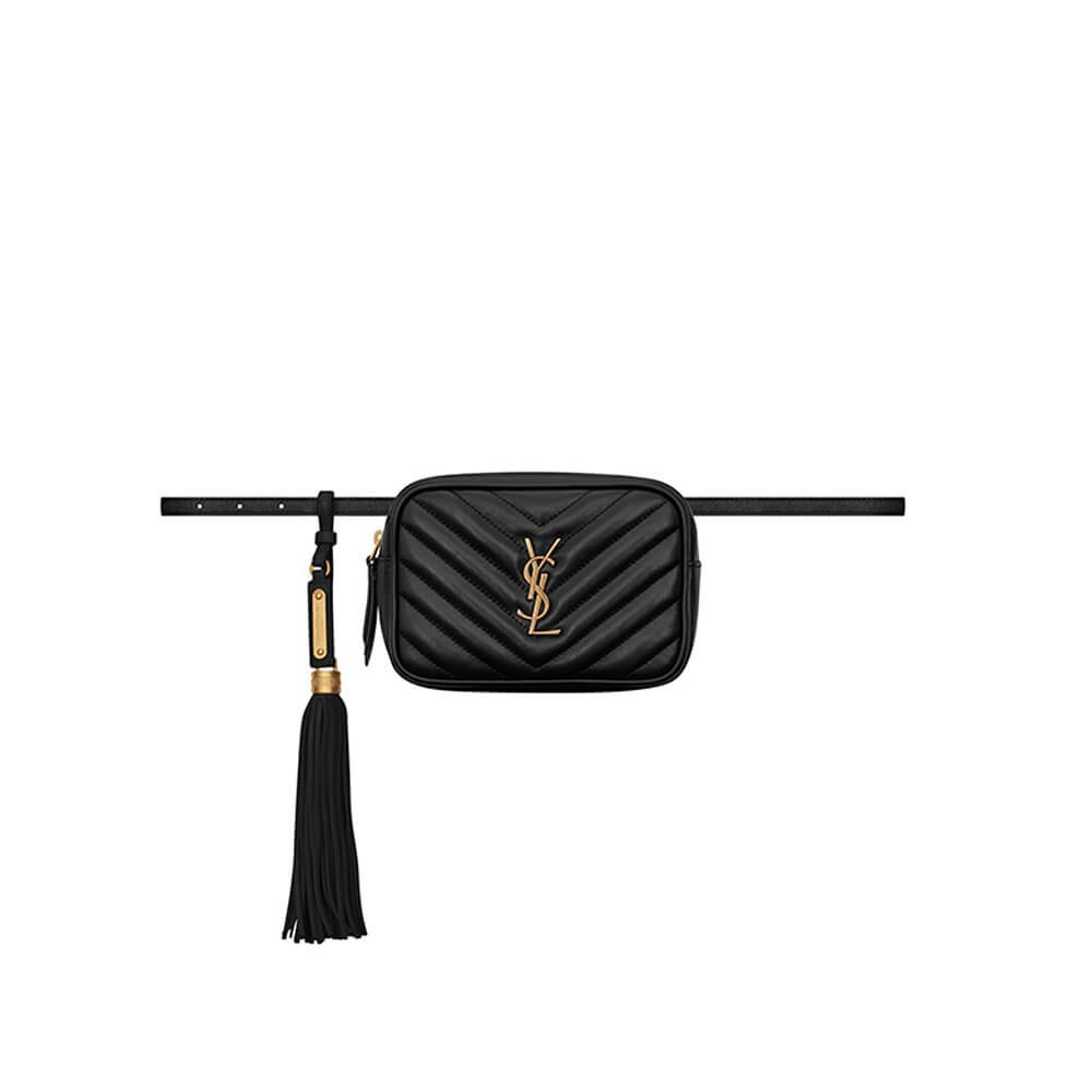 1-424.jpg YSL LOU BELT BAG IN MATELASSE LEATHER - 图片 1
