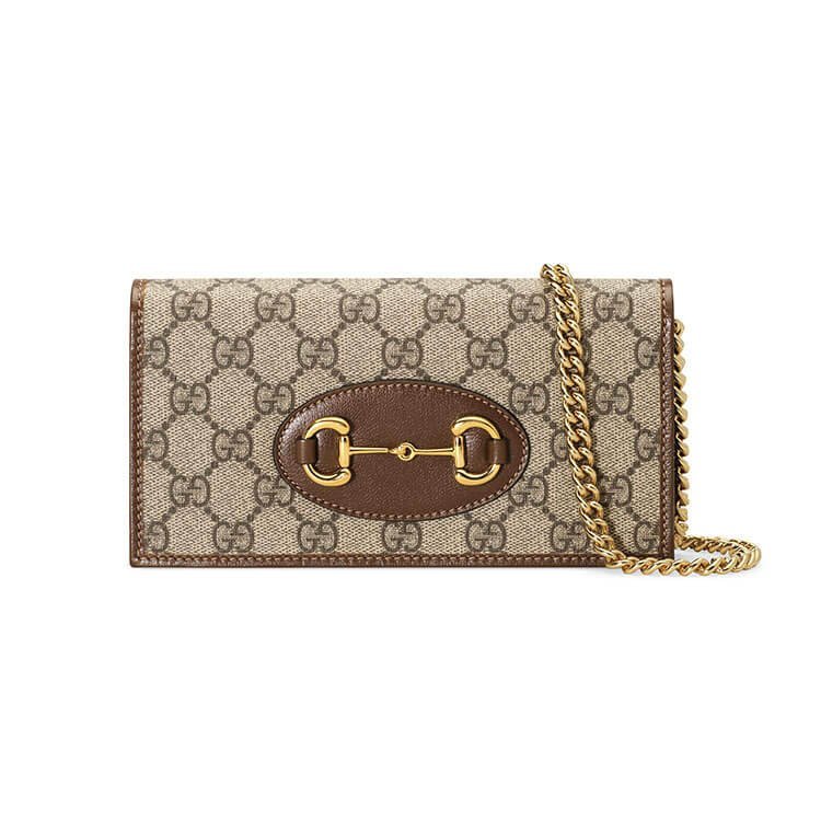 1-53.jpg Gucci Horsebit 1955 Wallet With Chain - 图片 1