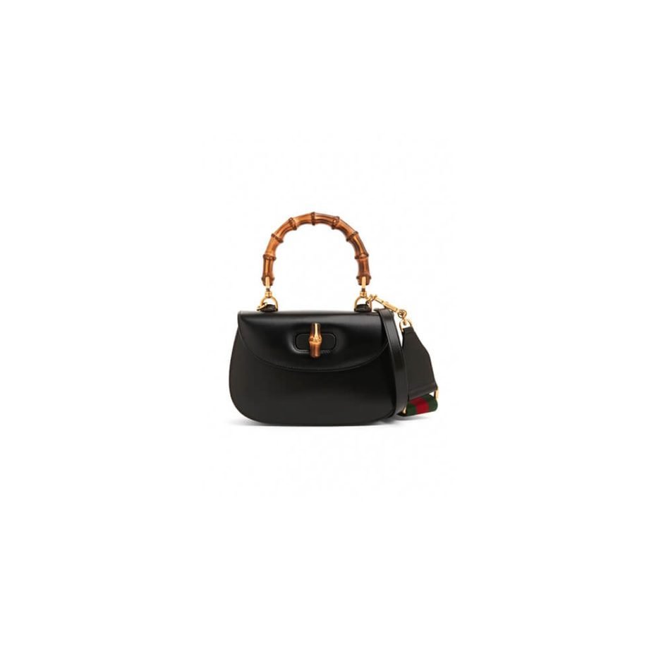 1-6-3.jpg GUCCI BAMBOO 1947 JUMBO GG SMALL TOP HANDLE BAG - 图片 1