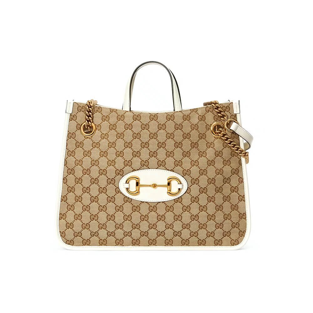 1-708.jpg Gucci Horsebit 1955 medium tote bag - 图片 1