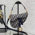 DIOR Mini Saddle Bag with Strap - 图片 2