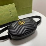 GG Marmont Quilted Leather Belt Bag - 图片 2