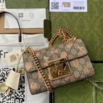Padlock small berry shoulder bag - 图片 2