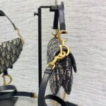 DIOR Mini Saddle Bag with Strap - 图片 4