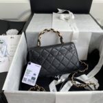 CHANEL Mini Flap Bag with Top Handle - 图片 3
