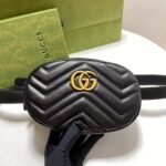 GG Marmont Quilted Leather Belt Bag - 图片 4