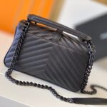 Saint Laurent College quilted-leather satchel bag - 图片 4