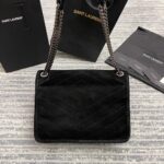 SAINT LAURENT NIKI MEDIUM IN SUEDE - 图片 4