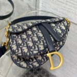 DIOR Mini Saddle Bag with Strap - 图片 5