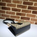 GG Padlock small GG bees shoulder bag - 图片 5