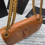 SAINT LAURENT NIKI MEDIUM IN CRINKLED VINTAGE LEATHER - 图片 6