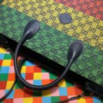 GG Multicolour large tote bag - 图片 6