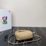 Replica Prada 1BA384 Prada Soft Padded Nappa Leather Mini Bag Tan - 图片 4