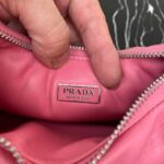 Replica Prada 1BA384 Prada Soft Padded Nappa Leather Mini Bag Pink - 图片 8