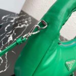 Replica Prada 1BA384 Prada Soft Padded Nappa Leather Mini Bag Green - 图片 5