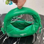Replica Prada 1BA384 Prada Soft Padded Nappa Leather Mini Bag Green - 图片 6