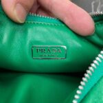 Replica Prada 1BA384 Prada Soft Padded Nappa Leather Mini Bag Green - 图片 7