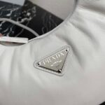 Replica Prada 1BA384 Prada Soft Padded Nappa Leather Mini Bag White - 图片 3