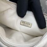 Replica Prada 1BA384 Prada Soft Padded Nappa Leather Mini Bag White - 图片 8