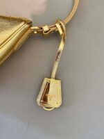 Replica Prada 1BC204 Saffiano Leather Mini-Bag Gold - 图片 6