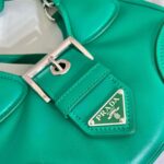 Replica Prada 1BA368 Moon padded nappa-leather bag Green - 图片 4