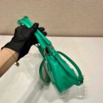 Replica Prada 1BA368 Moon padded nappa-leather bag Green - 图片 5