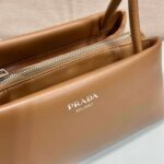 Replica Prada 1BA368 Leather mini-bag Bag Brown - 图片 4
