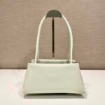Replica Prada 1BA368 Leather mini-bag Bag White - 图片 3