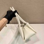 Replica Prada 1BA368 Leather mini-bag Bag White - 图片 4