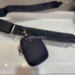 Replica Prada 1BD292 Prada Three In One Nylon Shoulder Bag Black - 图片 6