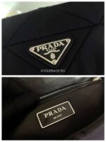 Replica Prada 1BD292 Prada Three In One Nylon Shoulder Bag Black - 图片 8