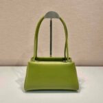 Replica Prada 1BA368 Leather mini-bag Bag Green - 图片 3