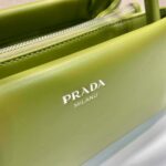 Replica Prada 1BA368 Leather mini-bag Bag Green - 图片 4