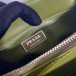 Replica Prada 1BA368 Leather mini-bag Bag Green - 图片 8