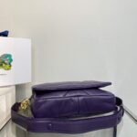 Replica Prada Padded nappa leather shoulder bag 1BD306 Purple - 图片 3
