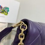 Replica Prada Padded nappa leather shoulder bag 1BD306 Purple - 图片 4
