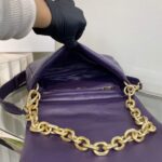 Replica Prada Padded nappa leather shoulder bag 1BD306 Purple - 图片 6