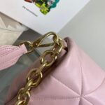 Replica Prada Padded nappa leather shoulder bag 1BD306 Pink - 图片 5