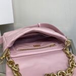 Replica Prada Padded nappa leather shoulder bag 1BD306 Pink - 图片 6