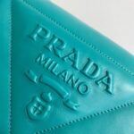 Replica Prada Padded nappa leather shoulder bag 1BD306 Green - 图片 3