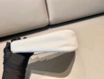 Replica Prada 1NQ043 Triangle leather pouch White - 图片 6