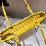 Replica Prada 1BA252 Nylon Handbag Yellow - 图片 6