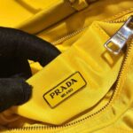 Replica Prada 1BA252 Nylon Handbag Yellow - 图片 8