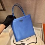 Replica Prada 1BA252 Nylon Handbag Blue - 图片 2