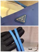 Replica Prada 1BA252 Nylon Handbag Blue - 图片 4