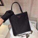 Replica Prada 1BA252 Nylon Handbag Black - 图片 2