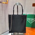 Replica Prada 1BA252 Nylon Handbag Black - 图片 5