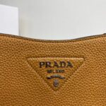 Replica Prada 1BH191 Leather mini shoulder bag tan - 图片 3